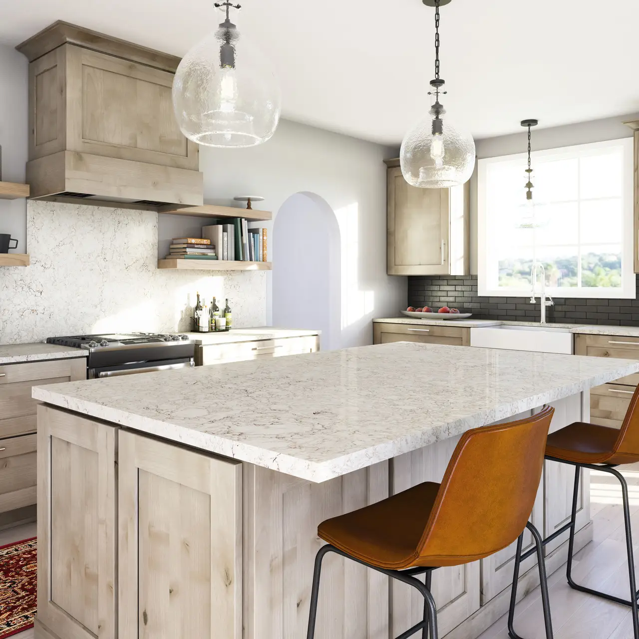 Cambria Haydon quartz countertop sample for Ohio kitchens