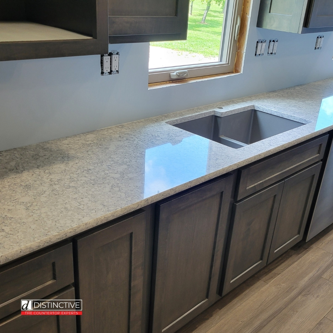 Stone fabrication for New Albany Ohio home