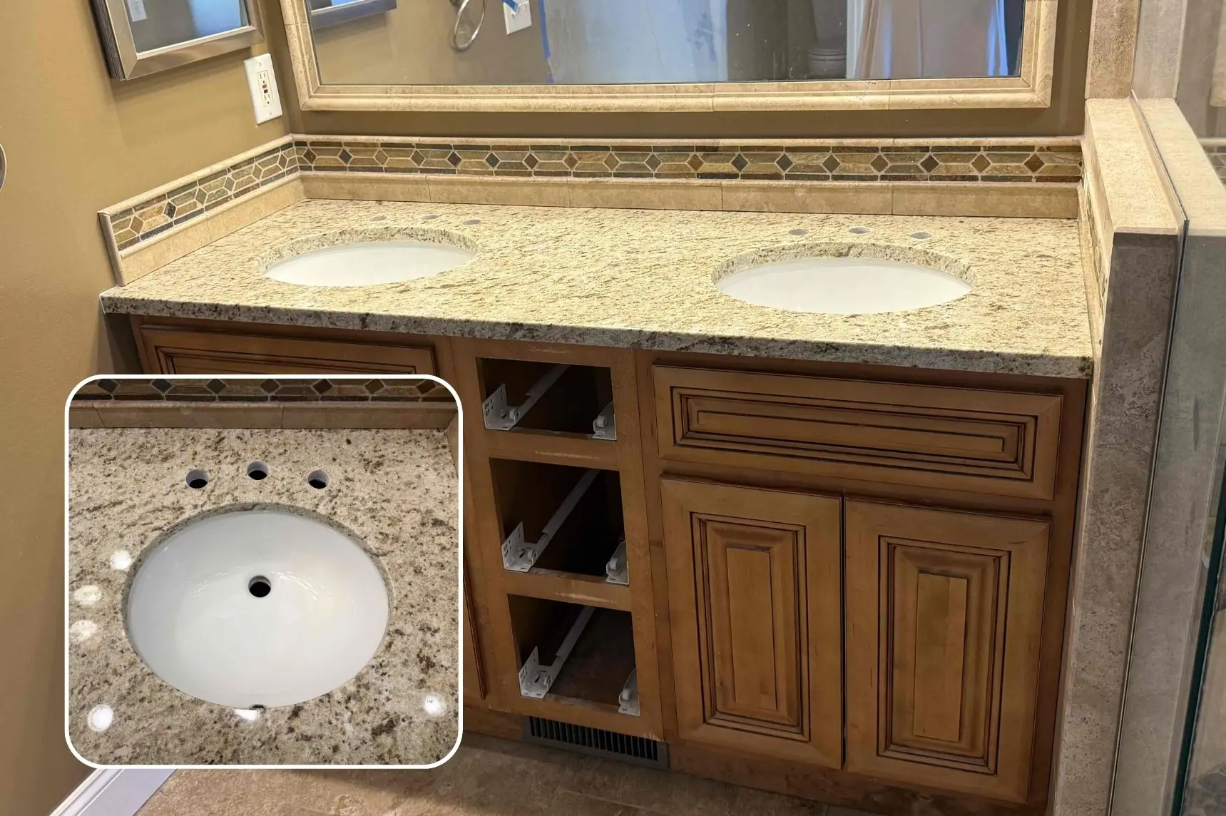Countertop installation in Hilliard Ohio