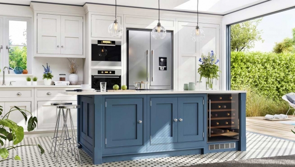 Blue Cabinets